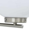 Applique murale extérieure en acier inoxydable argenté IP44 