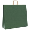 Sacs en papier 50 pcs avec poignées vert 54x15x49 cm 