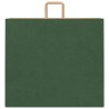 Sacs en papier 50 pcs avec poignées vert 54x15x49 cm 