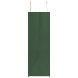 Sacs en papier 50 pcs avec poignées vert 54x15x49 cm 