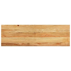 Marches d'escalier 2 pcs marron clair 80x30x2 cm chêne massif 