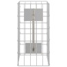Colonne Gabion avec Robinet 50x25x25 cm Acier Inoxydable 