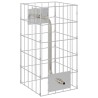 Colonne Gabion avec Robinet 50x25x25 cm Acier Inoxydable 