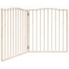 Barrière pour chien pliable 2 panneaux 160 cm bois de peuplier 