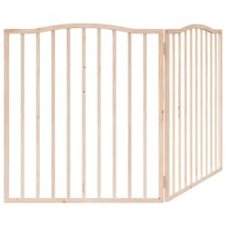 Barrière pour chien pliable 2 panneaux 160 cm bois de peuplier 