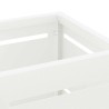 Porte-parapluie Blanc Bois Standard Contemporain 