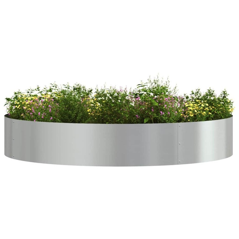 Jardinières en métal galvanisé Galvanisé Métal galvanisé Grand 