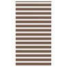 Store zèbre marron 120x200cm largeur du tissu 115,9cm polyester 