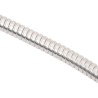 Tuyau d'arrosage buse de pulvérisation argenté 0,6" 7,5 m inox 