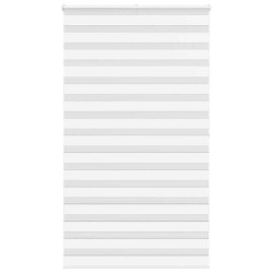 Store zèbre blanc 120x200 cm largeur du tissu 115,9cm polyester 