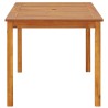 Table de jardin 140x80x74 cm Bois d'acacia massif 