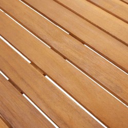 Table de jardin 140x80x74 cm Bois d'acacia massif 