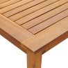 Table de jardin 140x80x74 cm Bois d'acacia massif 