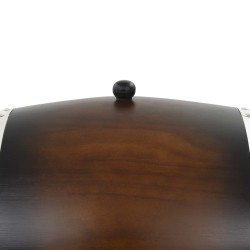 Tonneau à vin avec robinet Pin massif 35 L 