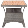 Table de jardin Gris 120x70x66 cm Bois d'acacia massif 