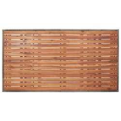 Table de jardin Gris 120x70x66 cm Bois d'acacia massif 