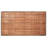 Table de jardin Gris 120x70x66 cm Bois d'acacia massif 