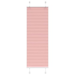 Store plissé rose 45x100 cm largeur du tissu 44,4 cm polyester 