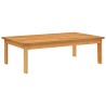 Table de jardin 100x60x30 cm bois d'acacia solide 