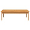 Table de jardin 100x60x30 cm bois d'acacia solide 