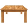 Table de jardin 100x60x30 cm bois d'acacia solide 