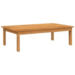 Table de jardin 100x60x30 cm bois d'acacia solide 