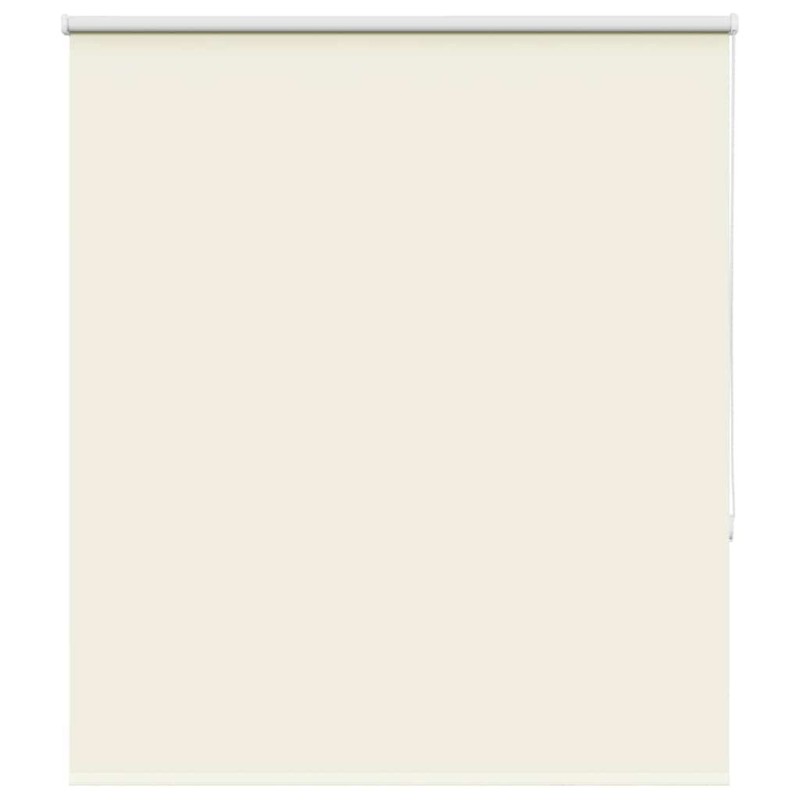 Store enrouleur occultant blanc cassé 140x175 cm largeur tissu 