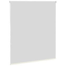 Store enrouleur occultant blanc cassé 140x175 cm largeur tissu 