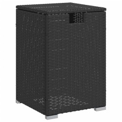 Table de couverture de bouteille de propane noir 40x40x60 cm 