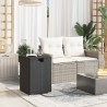 Table de couverture de bouteille de propane noir 40x40x60 cm 