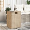 Table de couverture de bouteille de propane beige 40x40x60 cm 