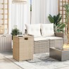 Table de couverture de bouteille de propane beige 40x40x60 cm 