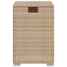 Table de couverture de bouteille de propane beige 40x40x60 cm 
