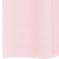 Rideaux en voile avec passe-tringles 2 pcs rose clair 