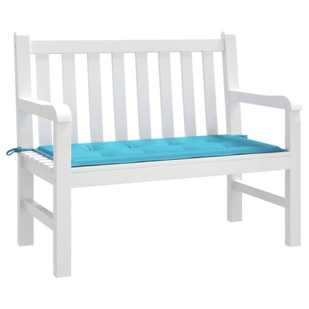 Coussin de Banc de Jardin Turquoise 100x50x4 cm Tissu Oxford 