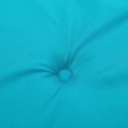Coussin de Banc de Jardin Turquoise 100x50x4 cm Tissu Oxford 