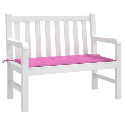Coussin de Banc de Jardin Rosa - 100x50x4 cm, Tissu Oxford 