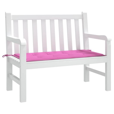 Coussin de Banc de Jardin Rosa - 100x50x4 cm, Tissu Oxford 