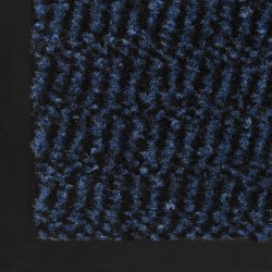 Paillasson rectangulaire 80 x 120 cm Bleu 