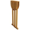Table de bar 90x65x105 cm Bois de teck solide 