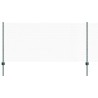 Pieux de clôture 11 pcs U-Channel vert 100 cm en acier 