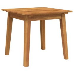 Ensemble de chaises de jardin avec table 3 pcs en bois d'acacia 