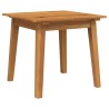 Ensemble de chaises de jardin avec table 3 pcs en bois d'acacia 