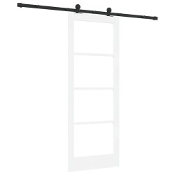 Porte coulissante avec kit matériel 'ORKDAL'blanche 78x202 cm 