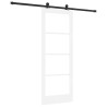 Porte coulissante avec kit matériel 'ORKDAL'blanche 78x202 cm 