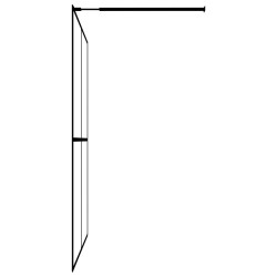 Écran de douche Verre trempé dépoli 90x195 cm 