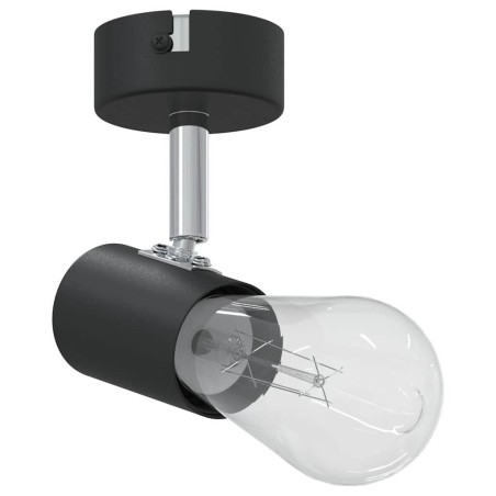 Projecteur De Plafond 1 Voie Ajustable Noir E27 