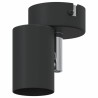 Projecteur De Plafond 1 Voie Ajustable Noir E27 