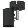 Projecteur De Plafond 1 Voie Ajustable Noir E27 
