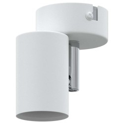 Projecteur de plafond 1 voie ajustable blanc E27 